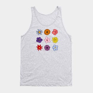 Nine Flowers Tank Top